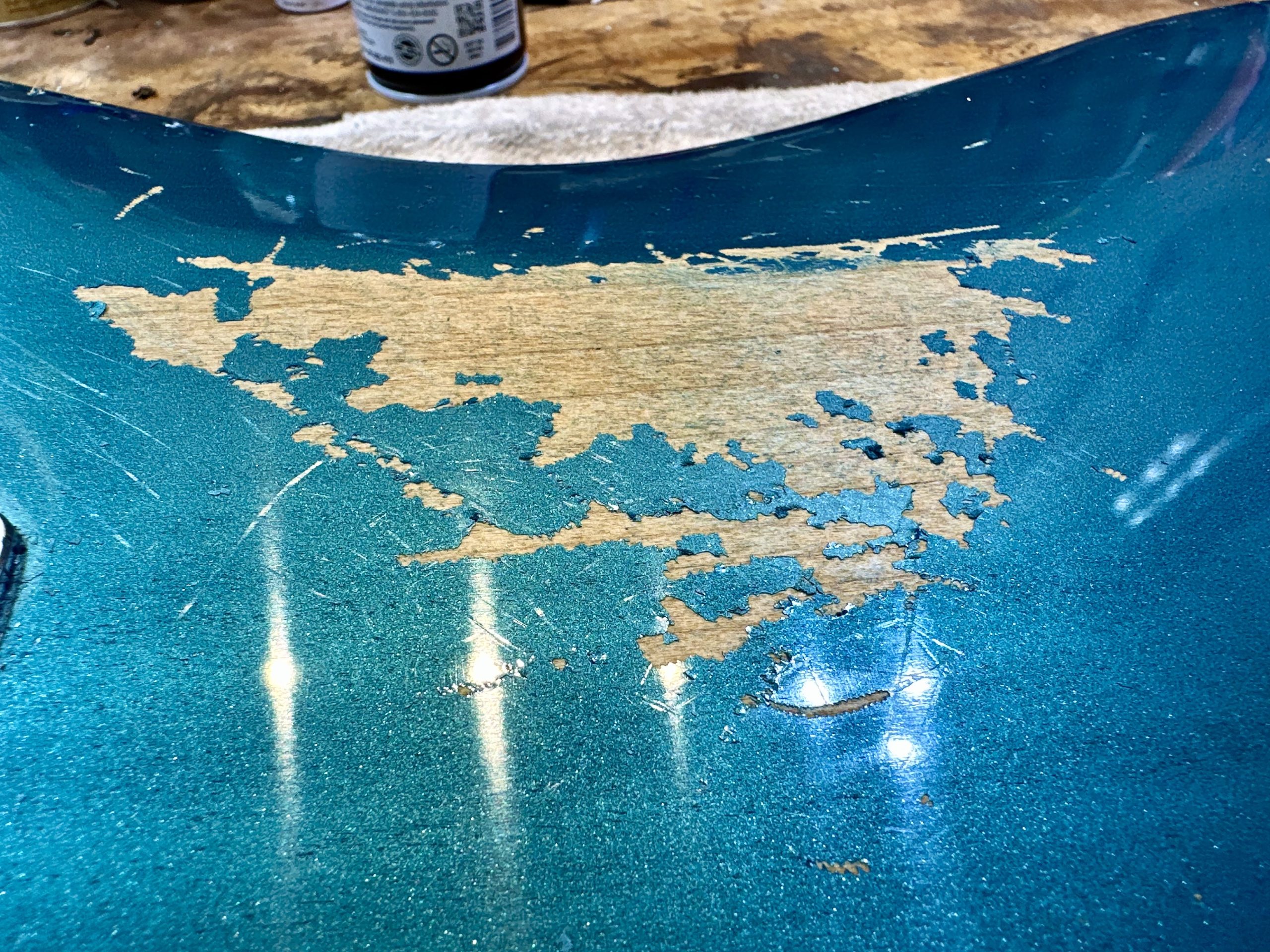#J4-2343 Olinto 4-String J Bass - Ocean Turquoise - Image 9